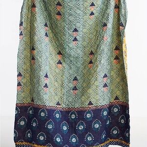 Anthropologie Quilted Throw Blanket